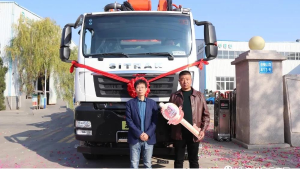 再下一“城”！科尼樂67米泵車刷新膠州市場新標桿！