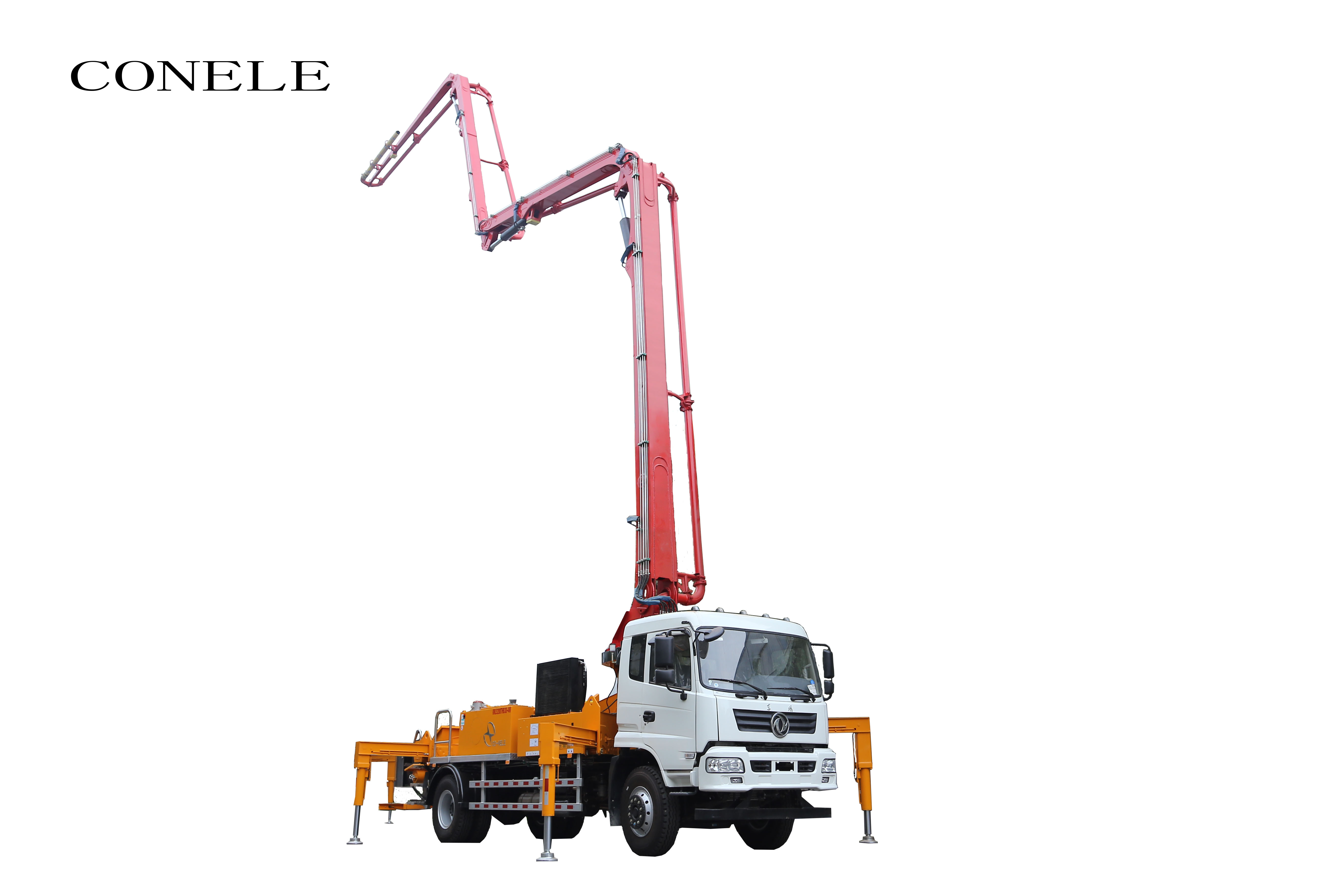 科尼樂小型混凝土泵車，天泵，小型泵車